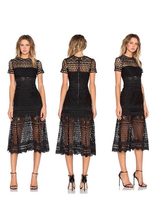 Self-Portrait Dresses & Skirts - Self-Portrait peekaboo dress